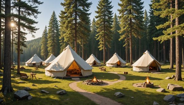 Comment profiter d'un séjour itinérant en camping unique