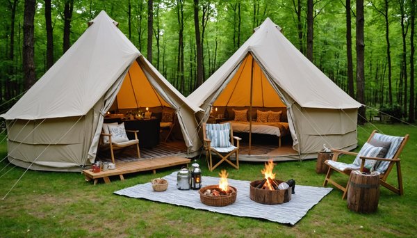 Le glamping, une expérience originale à vivre en france