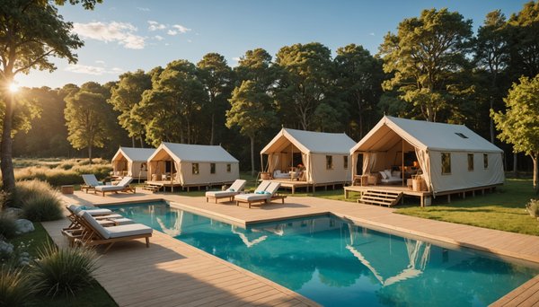 Camping haut de gamme avec piscine privée : l'option idéale en bretagne