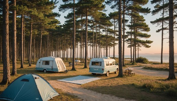 Naujac-sur-mer un spot calme pour camper en gironde