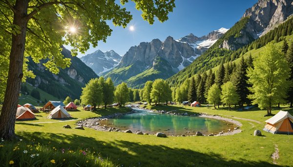 Camping quatre saisons en savoie : profiter de la montagne toute l'année